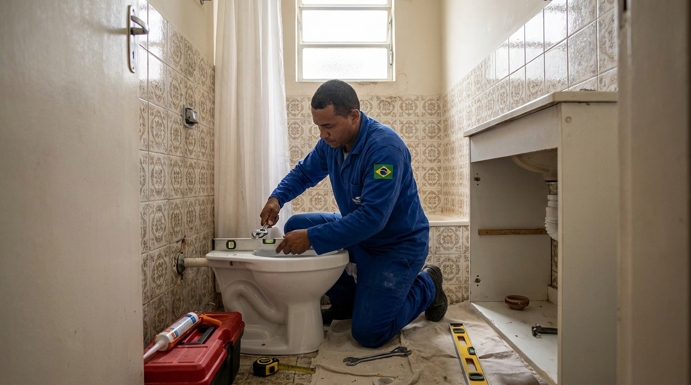 Ajuste de Base e Vedação em Nova Iguaçu‑RJ